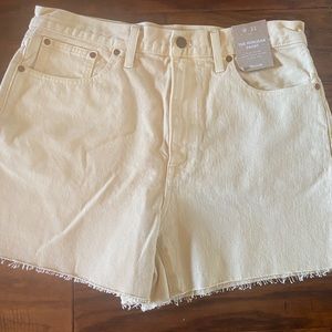Madewell Mom Jean Short